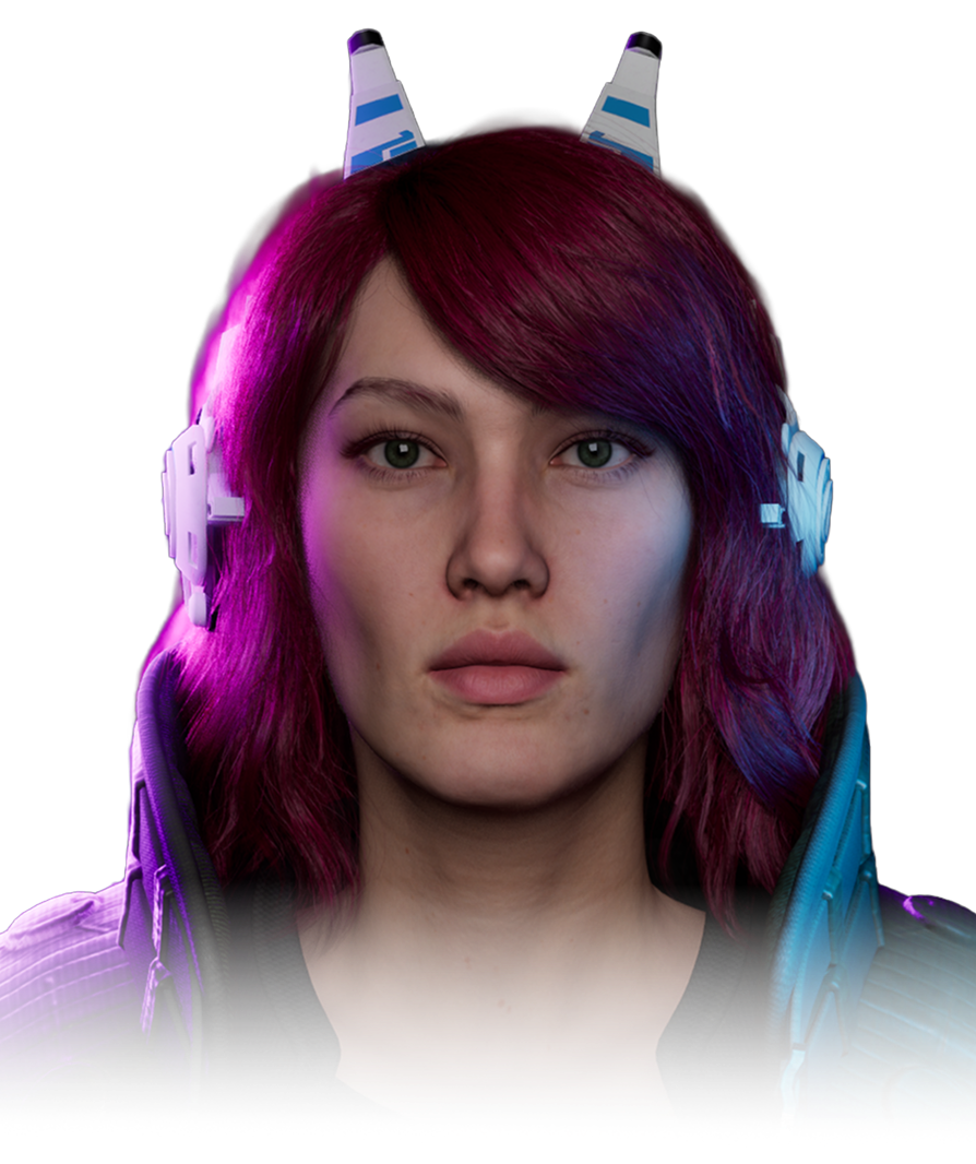 A MetaHuman bud rendered in Unreal Engine